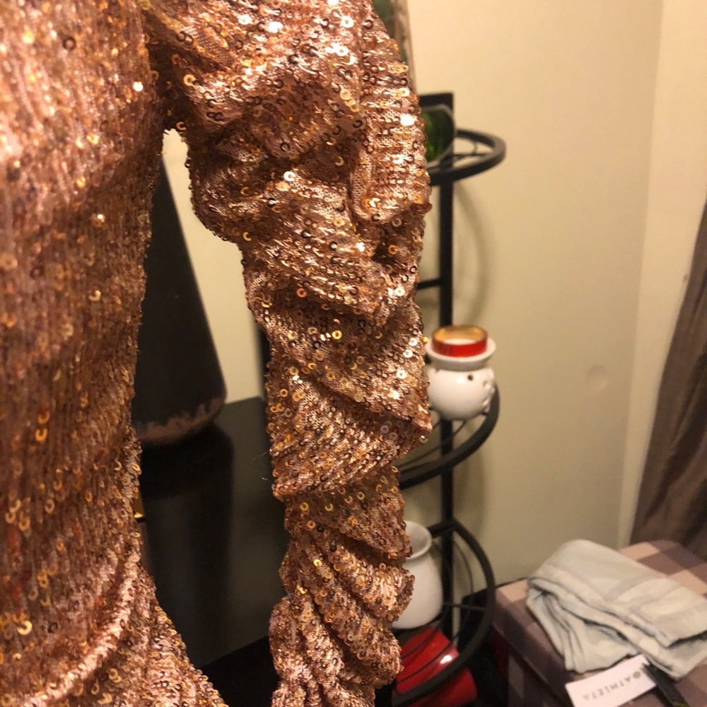 Zara Sequins Mini Dress - Picture 7 of 8